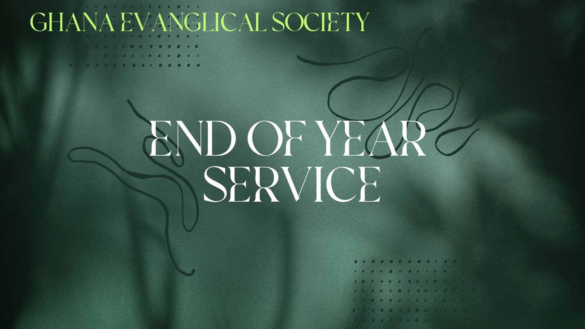 End of Year Services